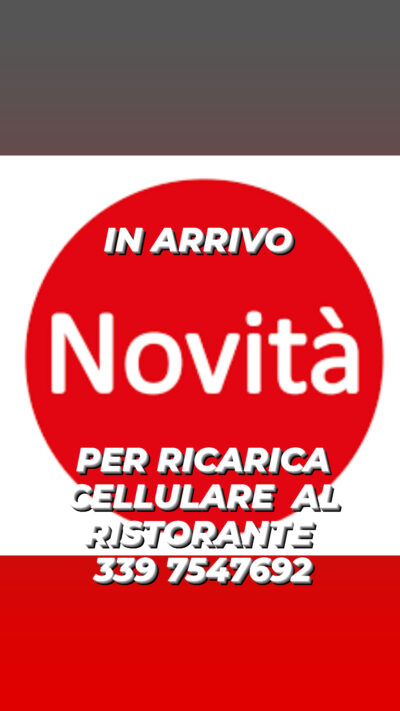 IN ARRIVO RISTORANTE