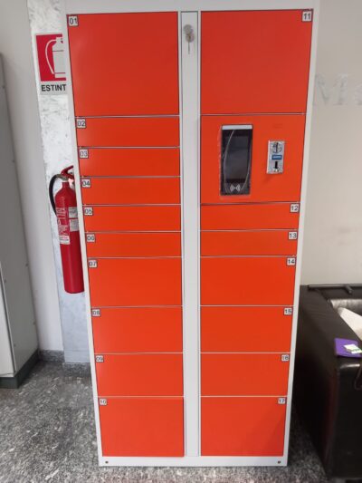 Armadietto di ricarica M-S12 arancio