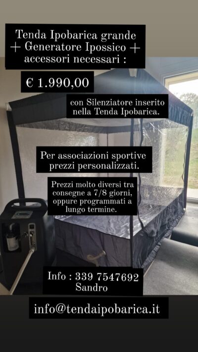 Tenda 1990 + Silenziatore + prezzi programmati