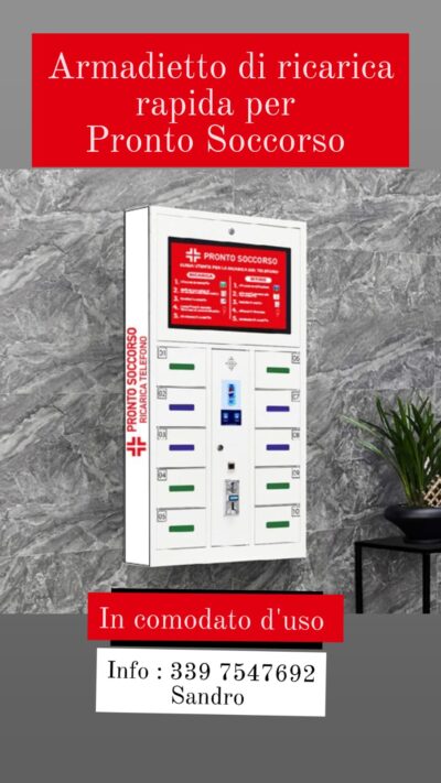 Armadietto pRONTO sOCCORSO IN COMODATO