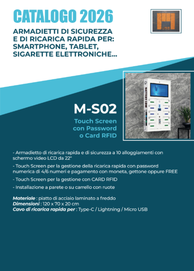 Catalogo Armadietti di ricarica 2026 A