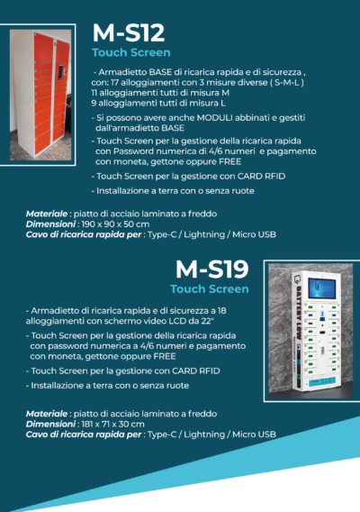 Catalogo Armadietti di ricarica 2026-D