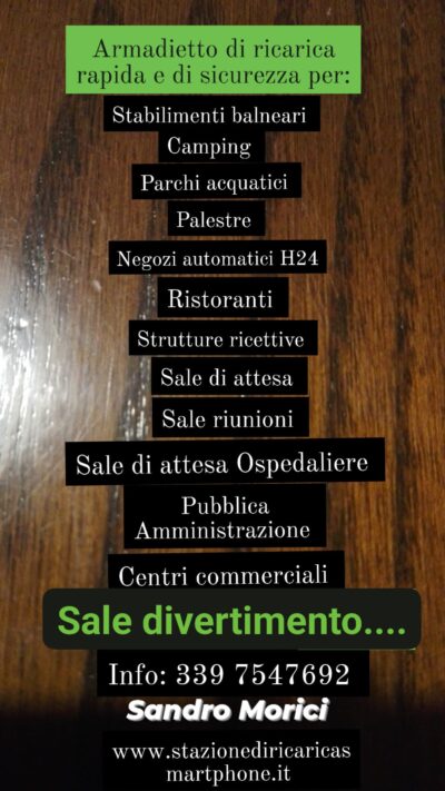 LISTA SALE DIVERTIMENTO